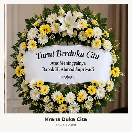 Krans Bunga Duka Bengkulu Utara